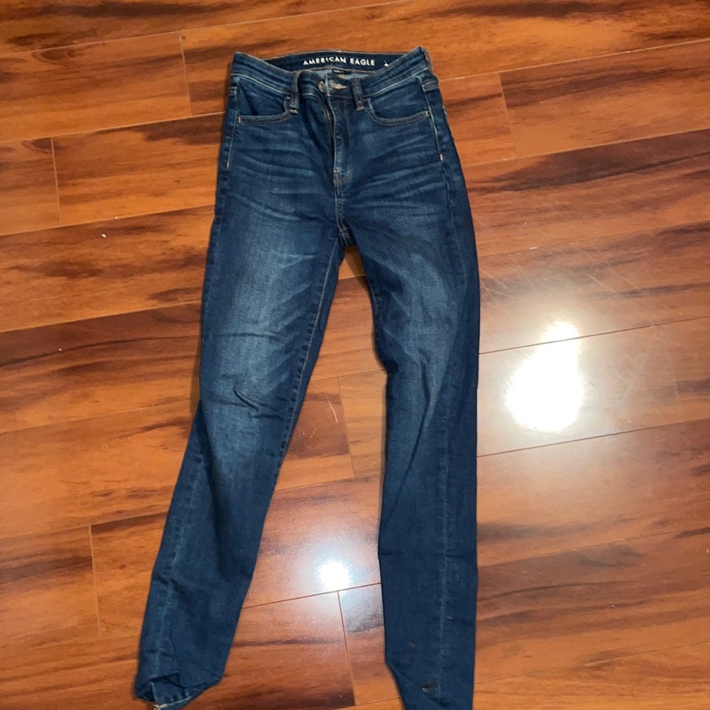 American Eagle Super High Rise Jegging Crop